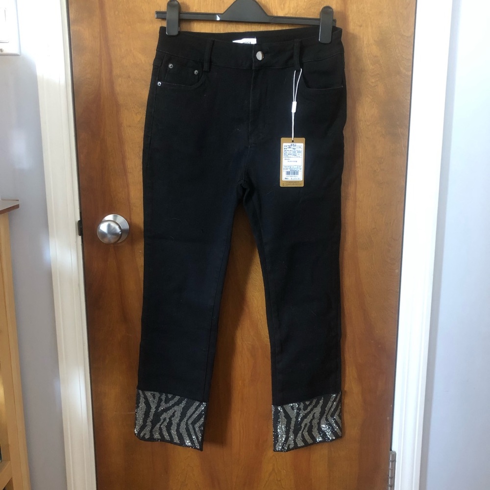 Fomoce Black Jeans